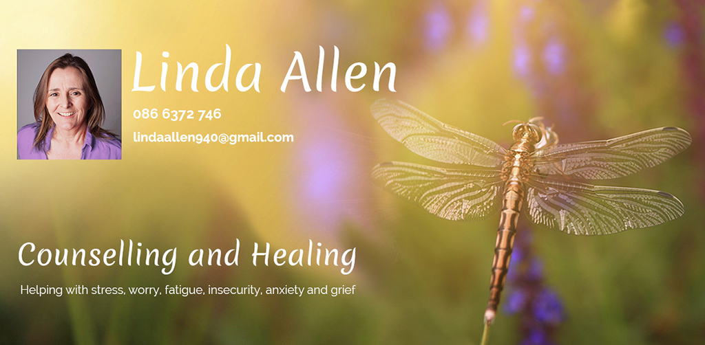 Linda Allen Counselling and Healing, Helping with Stress Worry Fatigue Insecurity Anxiety and Grief